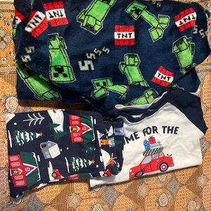 Kids Pajamas Set and robe 7/8